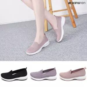 [NS홈쇼핑]행텐 HT-363 여성용 펄니트스니커즈 슬립온 운동화 단화 컴포트화..