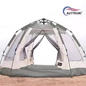 [NS홈쇼핑]애쉬넷 원터치 텐트 특대형/그늘막텐트/피크닉/돔텐트/팝업텐트/자동텐트/대형텐트/모기장/..