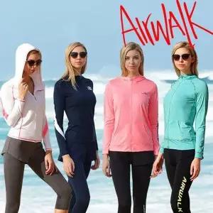 [NS홈쇼핑]에어워크서프 여성래쉬가드세트 기획집업+7부 반바지레깅스 모음..