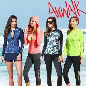 [NS홈쇼핑]에어워크서프 여성래쉬가드세트 상의+반바지레깅스 모음A[28395810]