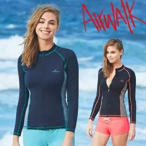 [NS홈쇼핑][에어워크서프]여성래쉬가드 집업 YAWe5237 /자외선차단/수영복/비치웨어..