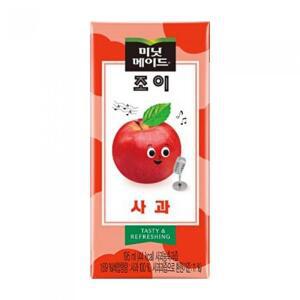 [코카콜라] 미닛메이드 조이 사과 195ml x 32팩