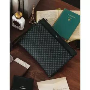 [롯데백화점]닥스 액세서리 [LOUIS BRIDGE]블랙 DD 패턴 클러치백 DBBA3F467