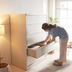 [홈인홈]메가 칸칸이 5단 서랍장 1000 CB011