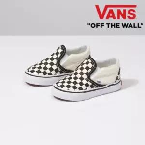 [롯데백화점]반스 반스 토들러 체커보드 Slip-on 슬립온 VN000EX8BWW