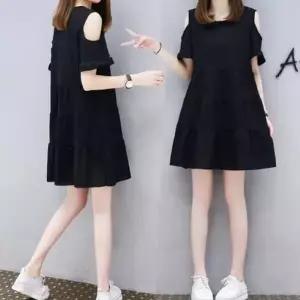 [오노마] ONM LED-259 귀여운 오픈 숄더 원피스 (S11878806)