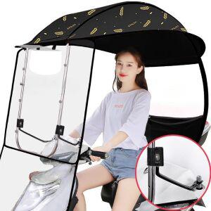 스쿠터캐노피 방수 오토바이 덮개 야외 탑박스 천막 지붕