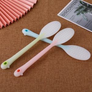 실리콘 핸드 타봉 마사지기 뭉친근육 전신마사지 주걱 실리콘 괄사 마사지 부모님 어르신 선물 