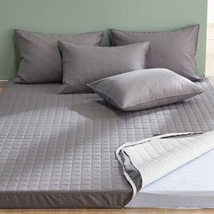 순면 누빔 라텍스 매트리스 요 커버 지퍼형 SS/Q/K