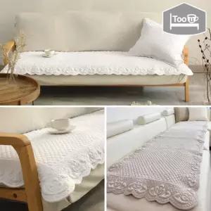 몽트 인도면 손누비 목화솜 워싱 쇼파패드 3인용 투유바이조희선