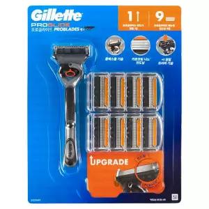 질레트 프로글라이드 면도기세트 (면도기1개 +날9개) 5+1 5중날 프레시전 트리머 플랙시볼
