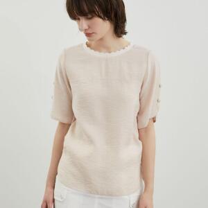 올리비아로렌 HC14 블라우스형 티셔츠  VOCAS4M4241