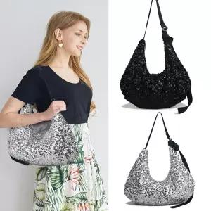 [창고정리] 시즌오프할인/ 라엘라베어 코리아. 비첼 스팽글 숄더백. RA25-061/미세스크래치 할인