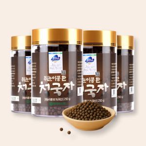 영월농협 동강마루 쥐눈이콩 약콩 청국장환250g x 4개
