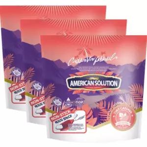 아메리칸솔루션 타이니 카사바 4.55kg x 3개 먼지없는 부드러운 카사바입자 고양이모래 배변모래