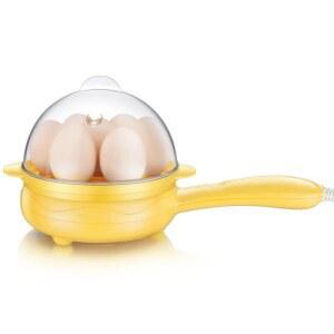 미니 전기 후라이팬 1인용 가정용 1인 피자팬 싱글 전기냄비 캠핑용 노란색 노란 1인가구