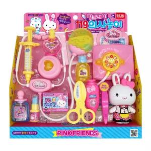 핑크래빗 119의사놀이 역할놀이 장난감