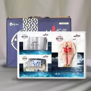 [작심밀도]제주신어가 은갈치+삼치+참옥돔 혼합3호   은갈치 대1마리+삼치살 대1쪽+참옥돔 대2마리