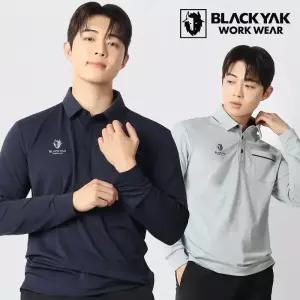 블랙야크 긴팔 티셔츠 봄 가을 기능성 등산복 상의 작업복
