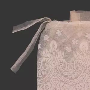 침대 캐노피 레이스 모기장 120x200cm 사각모기장 레이스침대모기장 캐노피모기장