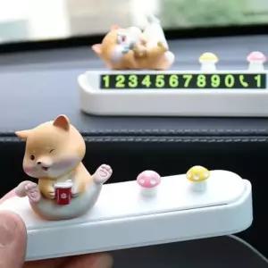 귀여운 주차 번호판 자동차전화번호 자동차전화번호판 고양이주차번호판 차번호판