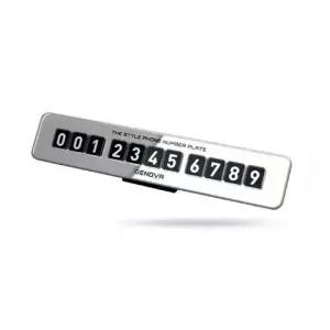 주차알림판) 하이글로시 미러 연락처 알림판 주차알림판 차량전화번호 연락처알림판