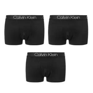 [ 언더웨어]CK  남자 드로프 팬티 3개 트렁크 남성 팬티 블랙 NB2970A-7V1