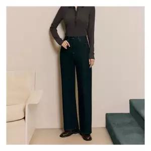 더엣지 [TAG가 79,900원] 와이드 스판 데님 팬츠 다크인디고 WYDP6G02 815100