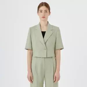 [롯데백화점]케네스레이디 보니타 원버튼 크롭 자켓 (EWJKOF43)