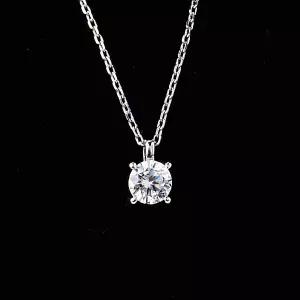 [샤밍주얼리]5부 플래티늄 다이아 목걸이 천연 GIA 고급 4프롱 프러포즈 결혼 기념일 선물 백금