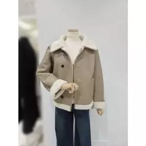 [갤러리아] [SOUP] 리버시블 덤블링 무스탕 SBBMU82