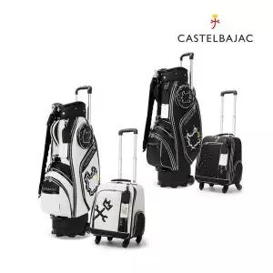 까스텔바작 BWAM-GD703 여성 바퀴형 골프 캐디백세트