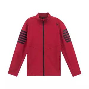 [스파이더]SPYDER 남성 라드패드 본딩 트리코트 셋업 집업 FM1SPJPCNFT201M-RED