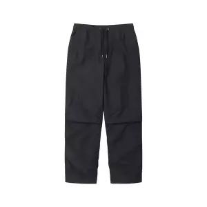 [커스텀멜로우](강남점) 블랙 퍼커링 팬츠 CWPAW24887BKX