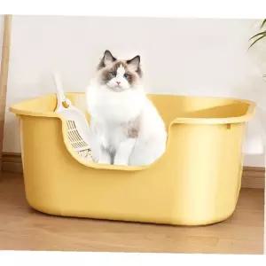 고양이대형화장실 반려묘토일렛 반려묘배변통 1P 변기통 오픈형 배변통 모래박스