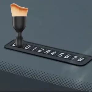 차량 주차 연락처 번호판 알림판 블랙 자동차주차번호판 자동차핸드폰번호