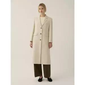 [리스트][겨울]베이직 싱글 핸드메이드 롱 코트[35575259]