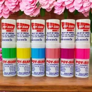 태국 코뻥 야돔 인헤일러 코 막힘 뚫기 뚫리는 숨 쉬기 편한 스틱 6개