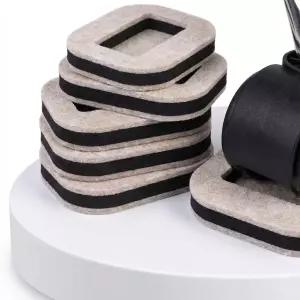 바닥보호 의자바퀴 패드 체어삭스 바퀴고정판 식탁의자용테니스공 커버