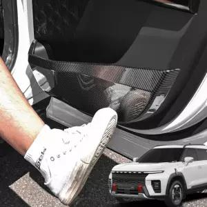 무쏘 EV 악세사리 도어커버 카본 튜닝 몰딩