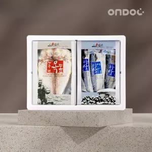 [롯데백화점]온도씨 제주 수산물 모듬 7호 선물세트 (총1.1kg내외/옥돔 대 2미/고등어살 중 6팩)