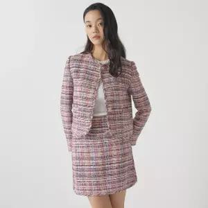 나이스클랍 트위드 셋업 스커트 N231MWS154