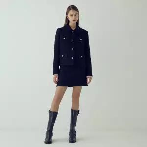 나이스클랍 트위드 미니 스커트 X256PWS953