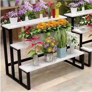 3단 화분대 꽃 다용도 화분 정리대 원예 발코니 거치대 선반