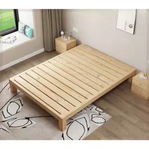 나무 침대 프레임 침대프레임 편백나무 서랍형 평상형 더블