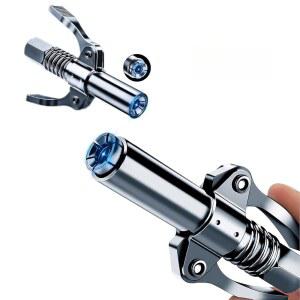 [미국배송] FJXBYWM 2PCS 그리스 건 커플러 잠금 커플러 팁 조인트 피팅 모든 건과 호환되며 자동차 선박 산업 기계 등에 적합합니다.