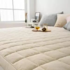 고밀도 극세사 패밀리 침대 매트리스 커버 매트 패드 (WFK3SRL)