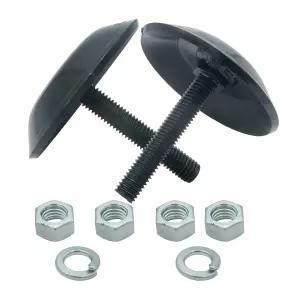 스노우 플로우 슈퍼 헤비 듀티 스키드 슈즈 2873423 교체용 폴라리스 ATV UTV (2팩)