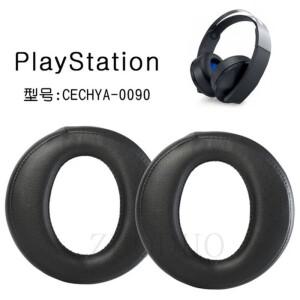 [호환품] 가죽 헤드폰 이어 패드 소니호환 플래티넘 무선 플레이 스테이션 PS4 쿠션과 호환 가능