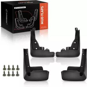 A-프리미엄 4PCS 머드 플랩 세트 스플래시 가드 머드가드 플랩과 하드웨어 키트 액세서리 토요타 코롤라